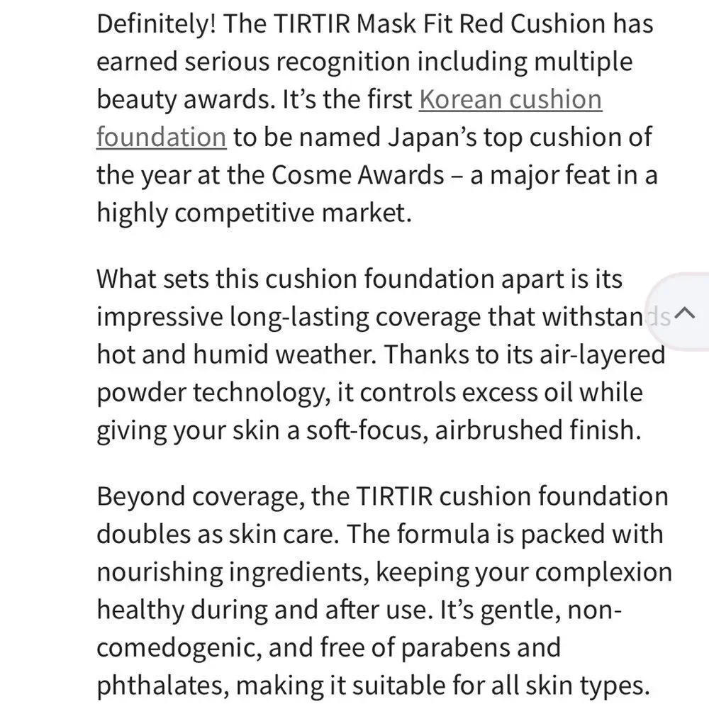🌻 TIRTIR 25 N Mocha Light Medium Red Cushion Foundation New FullSz